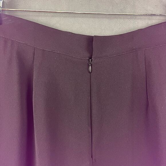 New J.B.S. Chiffon / Sheer Wide Leg Pants Women's 12 Split Layered Lagenlook - Picture 7 of 11